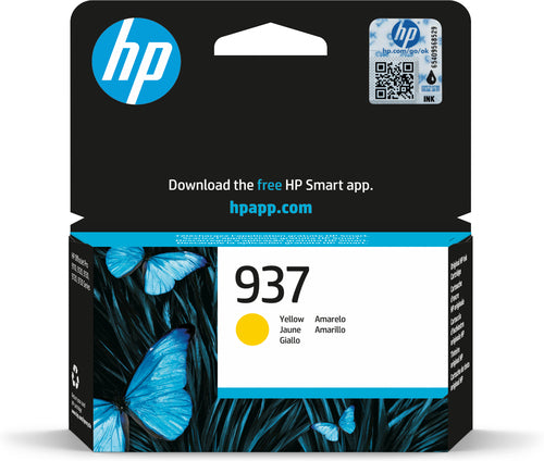 HP 937 Yellow Original Ink Cartridge HP 937 Yellow Original Ink Cartridge